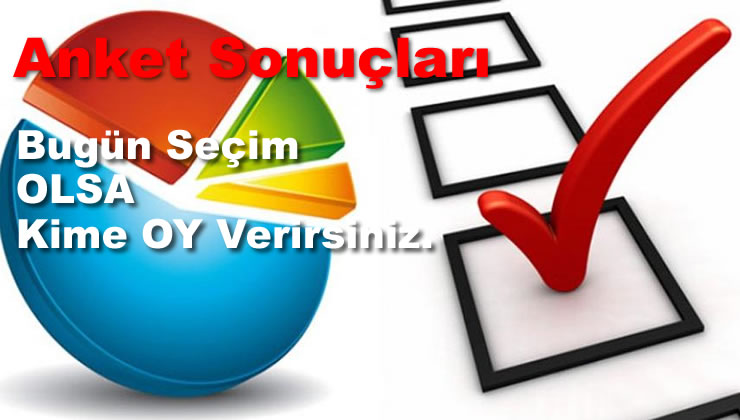 Bugün seçim olsa? Anket Sonuçları..