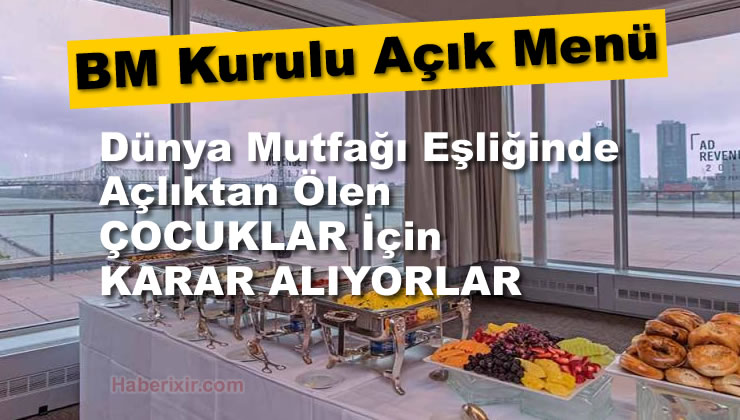 Birleşmiş Milletler Genel Yeme İçme Etkinliği..