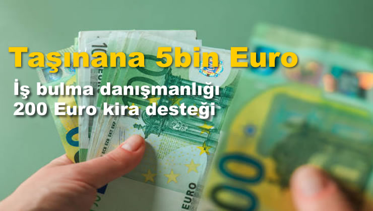 5 bin Euro Destek Verecek!