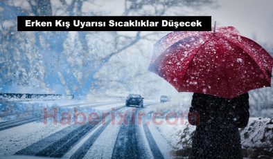 Erken Kış Uyarısı Kar Geliyor!