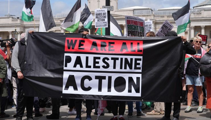 İngiltere’de Palestine Action Protestoları Büyüyor!