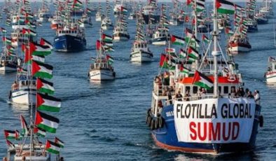 Sumud Filosu ‘na Dronlu Saldırı