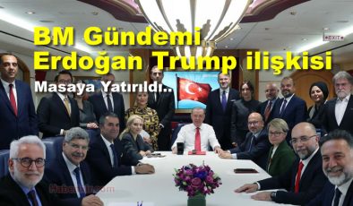 Erdoğan Trump zirvesi TC-ATA’nın gündeminde..