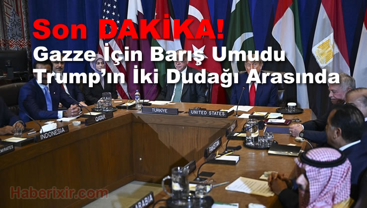 Gazze İçin Barış Umudu Trump’ın İki Dudağı Arasında