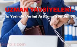 İş Yerinde Verimi Arttırma Yöntemleri