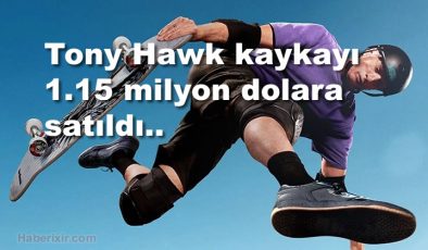 Tony Hawk Kaykayı Milyon Dolara Satıldı..